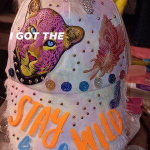 custom design caps, bucket hats, crocs, sunglasses key chains, cotton candy,